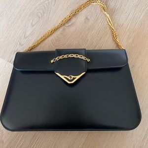 Cartier black purse clutch